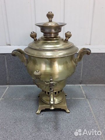 Самовар 0,8 угольный на дровах Щербаков Самовар 0,8 угольный на дровах Щербаков