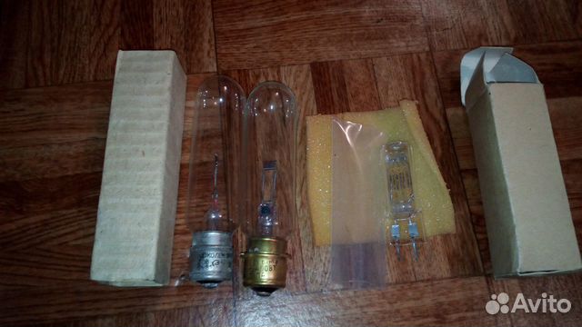 Лампы на кинопроекторы СССР 400 вт