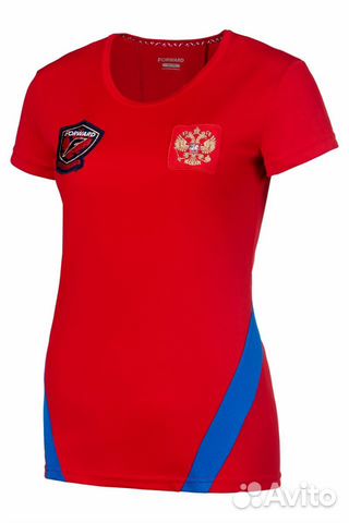 Футболка с коротким рукавом женская(красный) XS/17 Футболка с коротким рукавом женская(красный) XS/17