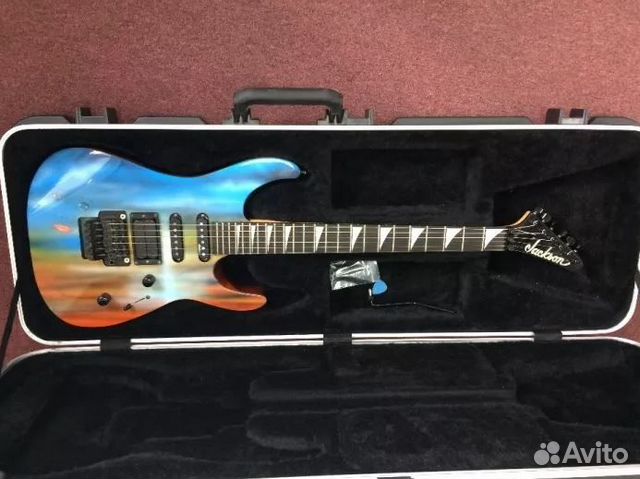 Гитара Jackson Dinky Mahogany, накладка Ebony