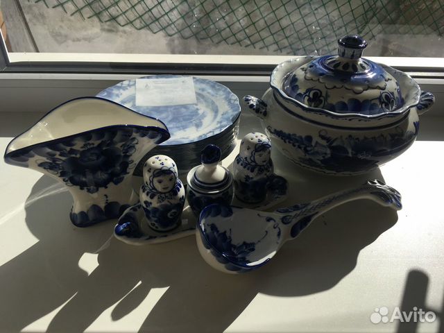 Сервиз Гжель Сервиз Гжель