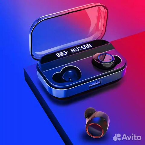 Беспроводные наушники с Power Bank Беспроводные наушники с Power Bank