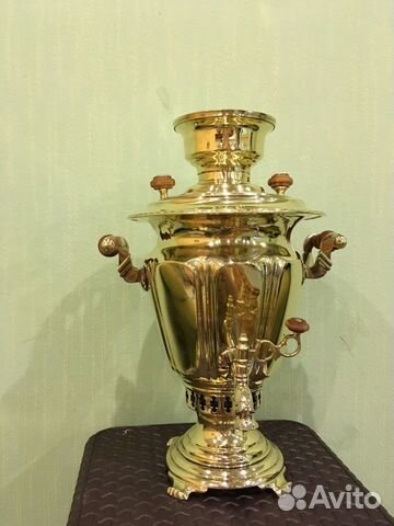 Самовар угольный на дровах 1,2 л эгоист Баташев Самовар угольный на дровах 1,2 л эгоист Баташев