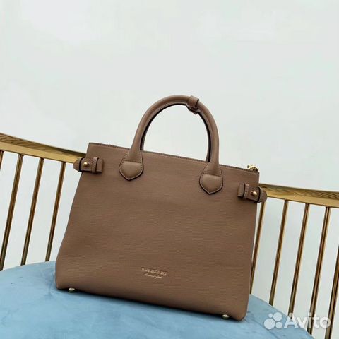Сумка бежево-коричневая burberry LUX Сумка бежево-коричневая burberry LUX