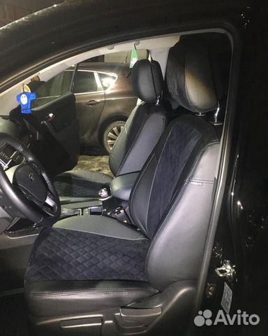 Автомобильные чехлы из экокожи для Киа Соренто Автомобильные чехлы из экокожи для Киа Соренто