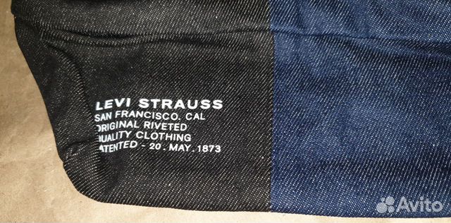 Сумка на пояс Levis оригинал новая джинсовая
