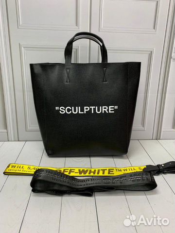 Новая женская сумка Off- White черная Новая женская сумка Off- White черная