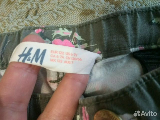 Штаны H&M 122