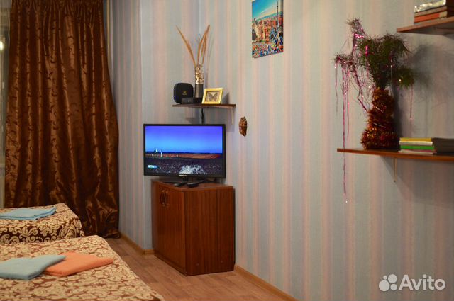 

1-к. квартира, 45 м², 2 кровати