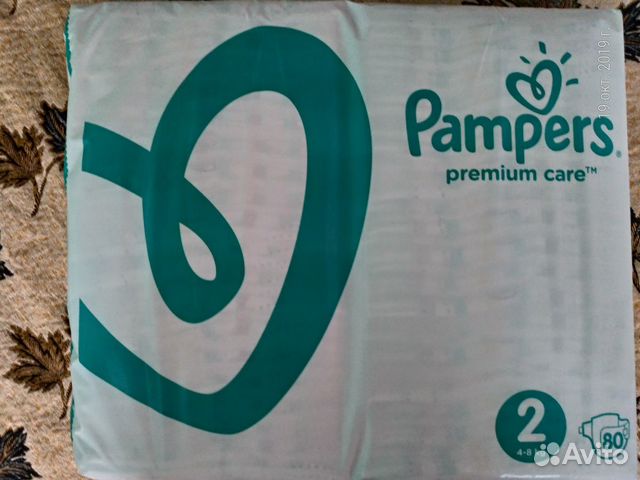 Подгузники Pampers Premium care
