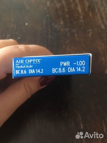 Продам линзы AIR optix Plus HydraGlyde