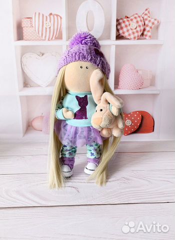 Интерьерная кукла тильда ручной работы (игрушка)