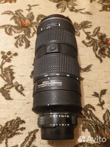 Nikon 80-200 f/2.8 AF-S ED объектив