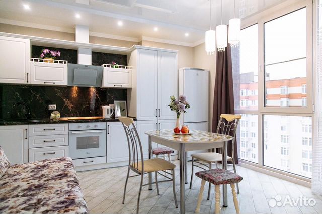 

Квартира-студия, 45,2 м², 2 кровати