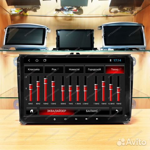 Автомагнитола Volkswagen универсальная-Android Автомагнитола Volkswagen универсальная-Android