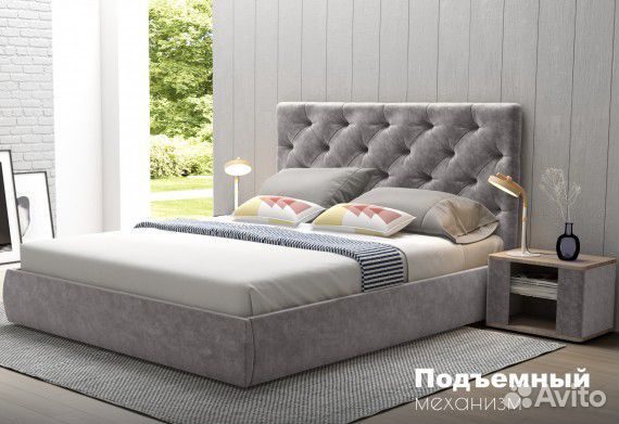 Двуспальная кровать+ортопедическое основание Двуспальная кровать+ортопедическое основание