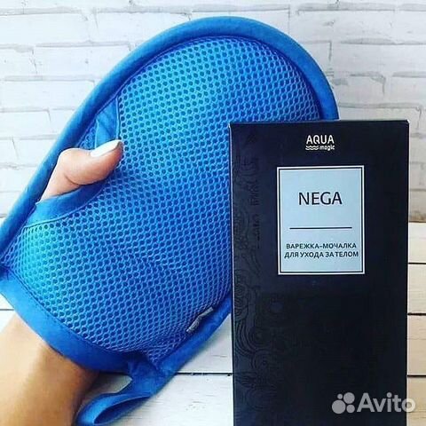 Варежка-мочалка Aguamagic nega для тела