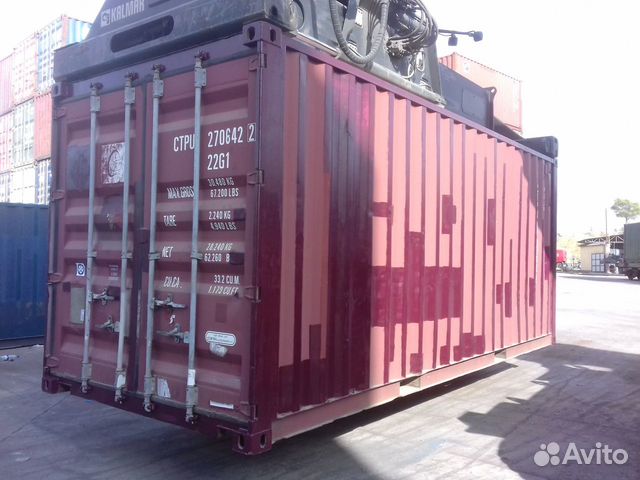 Контейнер 20 футов б/у ctpu 2706422 Контейнер 20 футов б/у ctpu 2706422