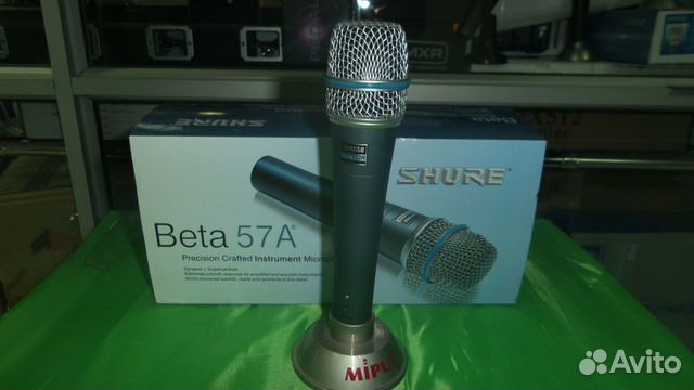 Микрофон shure beta57A