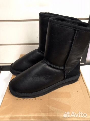 UGG угги Metallic Black