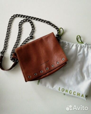 Сумка на длинном ремне - цепочке Longchamp Сумка на длинном ремне - цепочке Longchamp