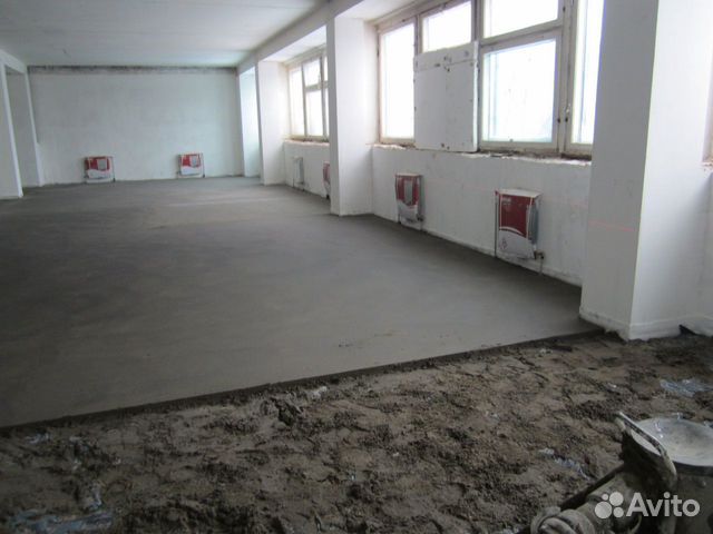 Механизированная полусухая стяжка пола Механизированная полусухая стяжка пола