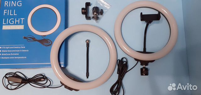 Кольцевая лампа Selfi Pro 28см Для фото и съёмки