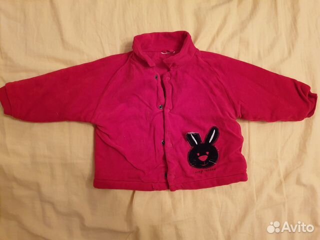 Курточка бархатная утепленная красная Курточка бархатная утепленная красная