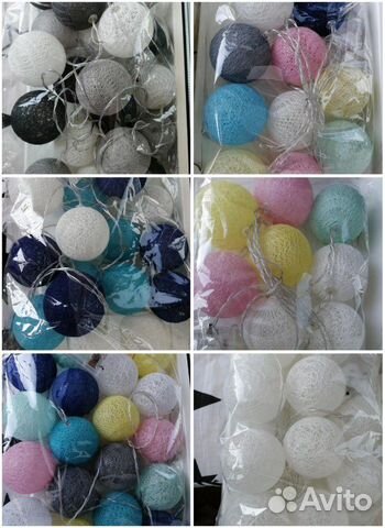 Светодиодная тайская гирлянда