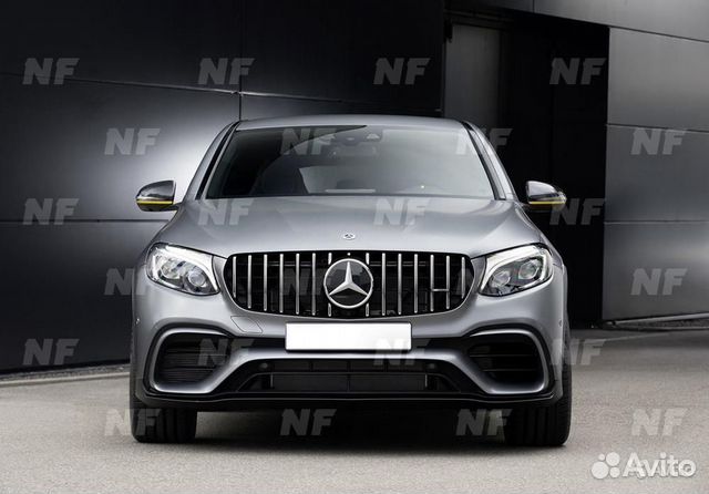Бампер 63 AMG Mercedes GLC Coupe