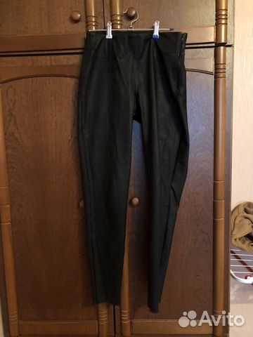 Брюки кожаные