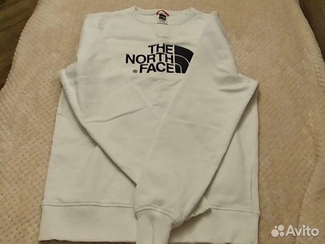 Оригинальная кофта THE north face белого цвета Оригинальная кофта THE north face белого цвета