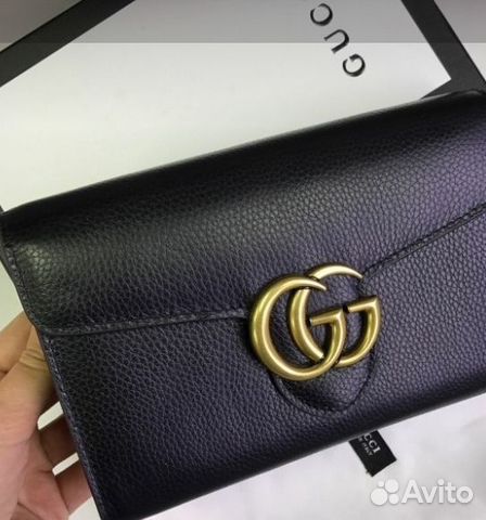 Сумка Gucci Marmont GG Chain Кошелек Клатч