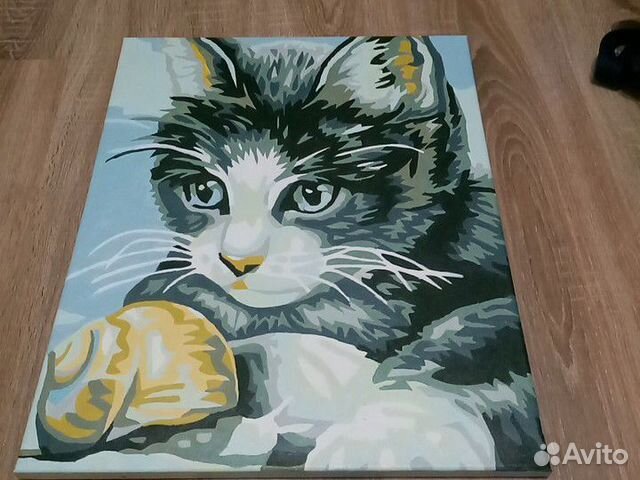 Картина (кот с улиткой) Картина (кот с улиткой)