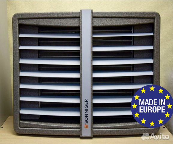 Водяной тепловентилятор для мойки, автомойки