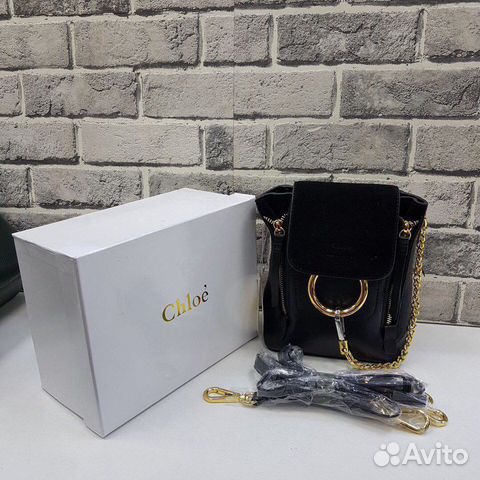 Сумка Chloe Faye Рюкзак Хлое Трансформер