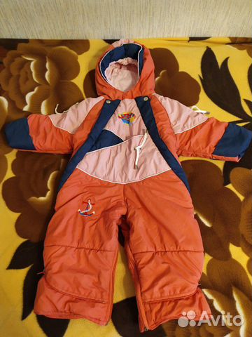 Комбинезон детский демисезонный для девочки