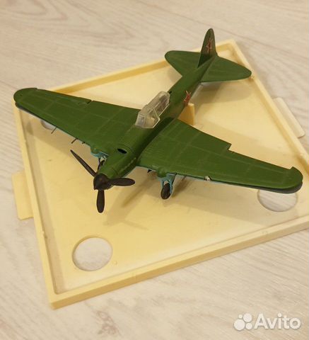 Модель самолёта Ил-2 (сделано в СССР)
