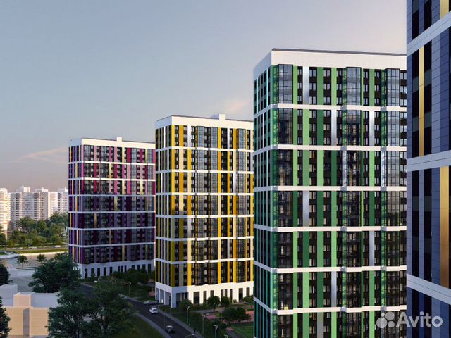 1-к квартира, 43.6 м², 3/22 эт.