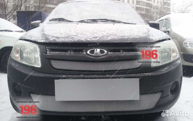 Защита радиатора Лада Гранта, 2014-2018