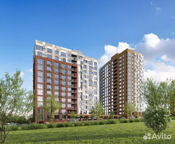 2-к квартира, 42 м², 12/17 эт. 2-к квартира, 42 м², 12/17 эт.