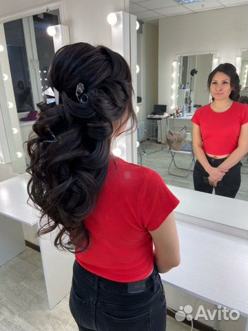 Вечерние прически,косы центр