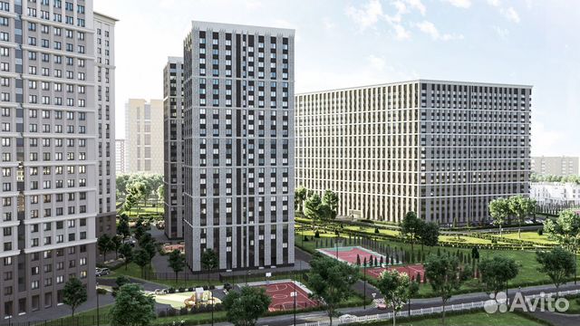 1-к квартира, 43.9 м², 18/21 эт.