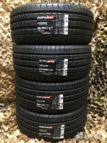Новые 235/45 R17 Yokohama Advan Sport V105 Япония Новые 235/45 R17 Yokohama Advan Sport V105 Япония
