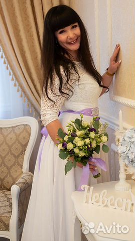 Свадебное, вечернее платье