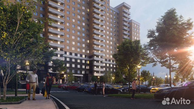 1-к квартира, 40.1 м², 22/25 эт.
