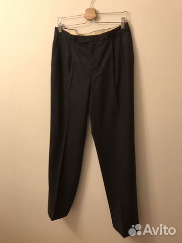 Мужские шерстяные брюки Yves Saint Laurent Мужские шерстяные брюки Yves Saint Laurent