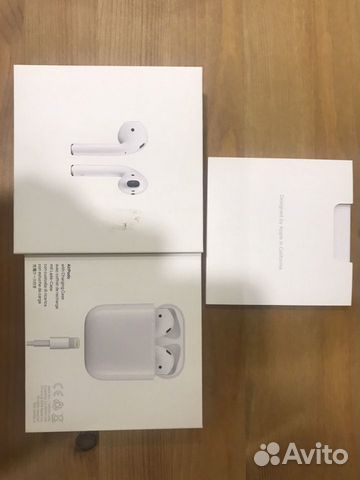 Коробка от наушников earpods Коробка от наушников earpods