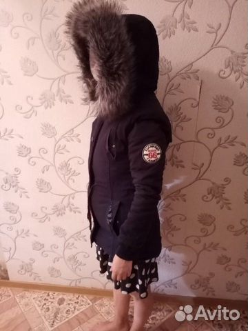 Зимняя парка пуховик) 42р