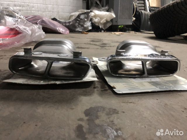 Насадки глушителя на Mercedes S 222 S221 X164 Насадки глушителя на Mercedes S 222 S221 X164